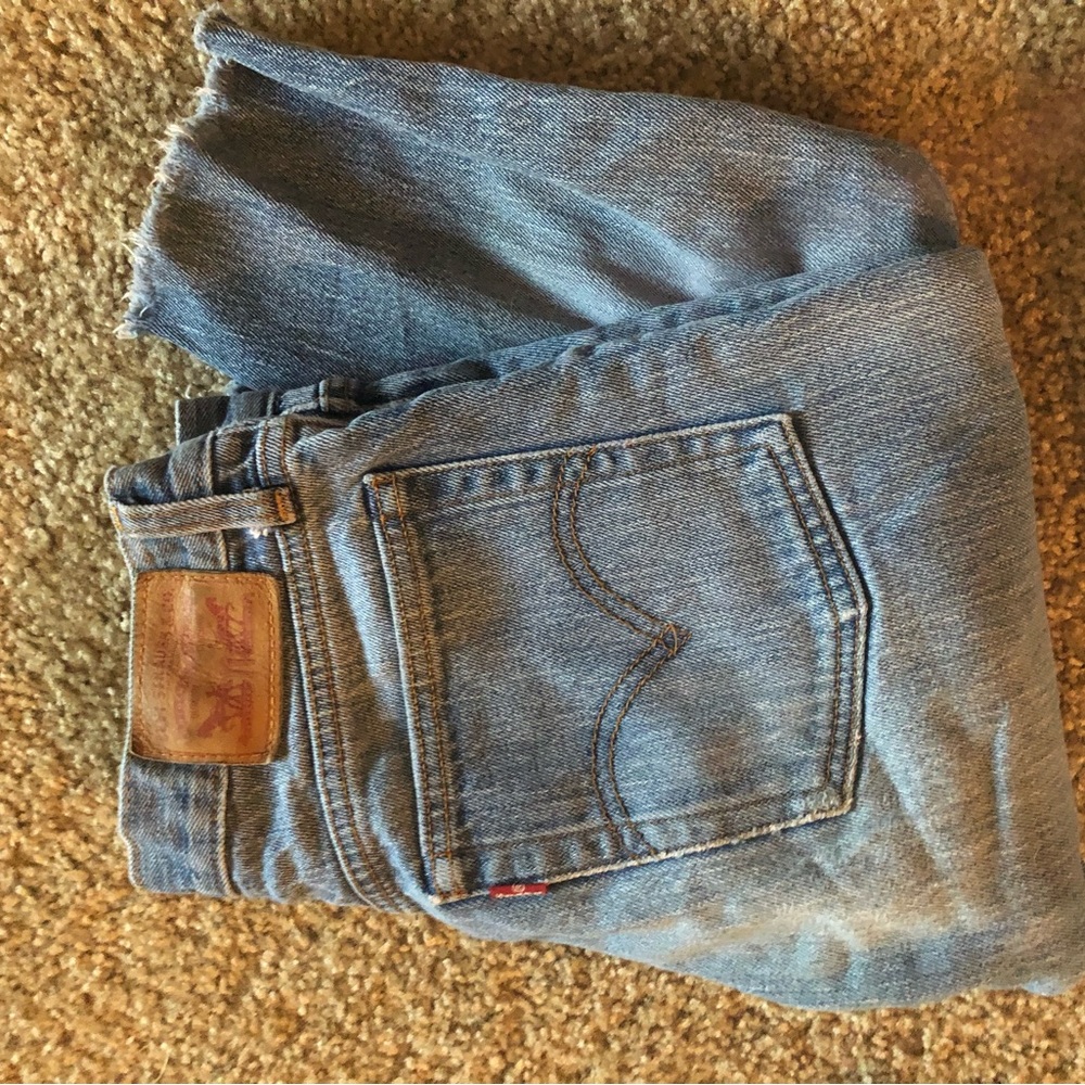 White oak cone denim Levi’s jeans